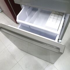 冷蔵庫 201L 2021年製 AQUA AQR-20K(S) 2ドア 右開き シルバー系 200L