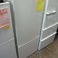 AQUA　アクア　ノンフロン冷凍冷蔵庫　184L　AQR-218F　ミルク　2ドア冷蔵庫　2016年製