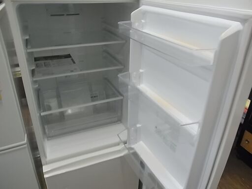 AQUA アクア ノンフロン冷凍冷蔵庫 184L AQR-218F ミルク 2ドア冷蔵庫  