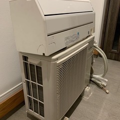 中古 富士通 ルームエアコン AS-C22F-W2017年製