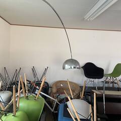 引き取り/近郊の方限定！◆ARCO/アルコランプ 大理石ベース フロアライト ミッドセンチュリー アンティーク スペースエイジ◆