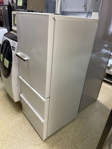 アクア ノンフロン冷凍冷蔵庫 AQR-SV27K(W) 272L 2021年 幅60cm奥行65.7cm高さ141.9cm 説明欄必読