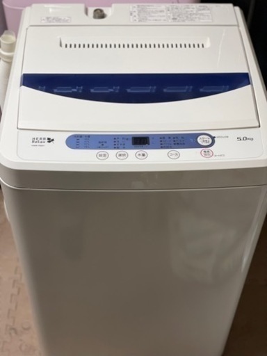 送料・設置込み可　洗濯機　5kg ヤマダ　2017年