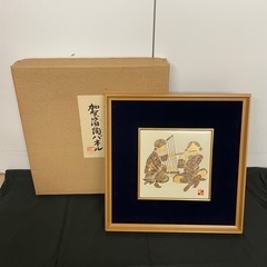 加賀箔陶パネル　株式会社たくみ　30×30cm