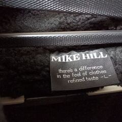 ヴェルサーチ コ－ト mike hill 黒 L