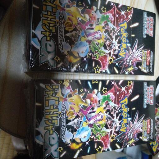 ポケモンカード2BOX　シャイニートレジャーex