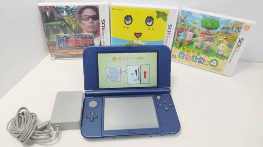 ニンテンドー3DS LL RED-001 おまけソフト3本付き！