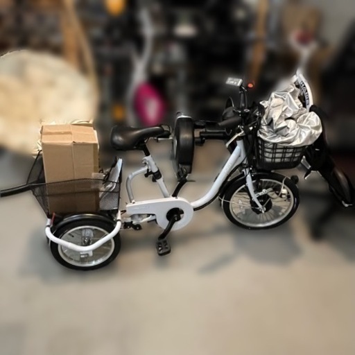 Petit カイホウジャパン 電動三輪車 BEPN18 18インチ ホワイト