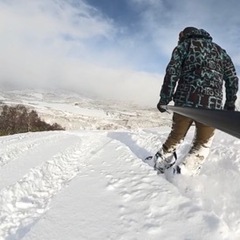 スキー場にて、滑走シーンを追尾で撮影いたします！📷 − 北海道