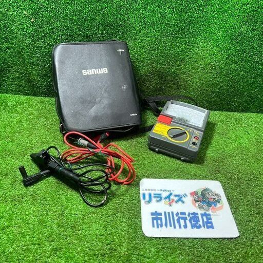 サンワ PDM5219S 絶縁抵抗計【市川行徳店】【店頭取引限定】【ジャンク】管理番号：IT9LAUT1M68N