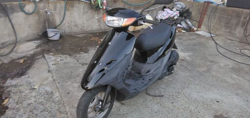 ⭐ホンダライブディオ　黒　AF34　3型の最終型　馬力の高い2スト原付
