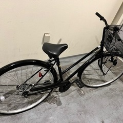 【ネット決済】自転車(黒)