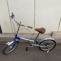 中古　折り畳み自転車　