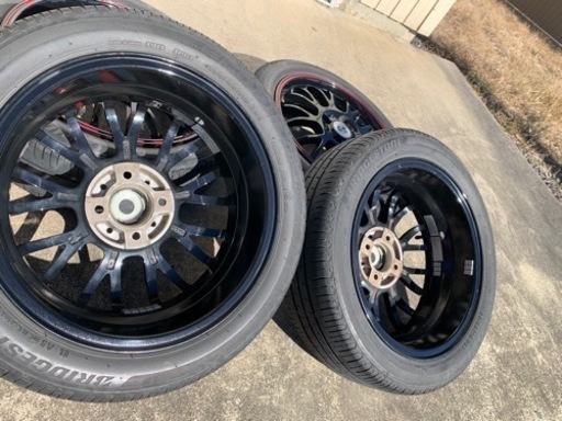 ダイハツ　ムーブ　コンテ　タイヤホイール PCD100 4穴165/55R15 タイヤ　ブリヂストン　エコピア　EP150