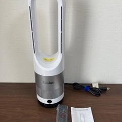 タワーファン セラミックヒーター hot+cool 冷暖兼用