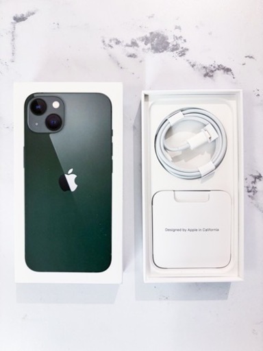 早い者勝ち！特典付き iPhone 13 グリーン 256 GB SIMフリー（iPhone 