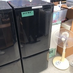 2015年製 MITSUBISHI 146L 2ドア冷蔵庫 MR...