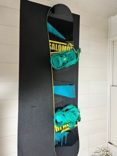 【値下げ中古】SALOMON スノーボード板 ビンディング ブーツ