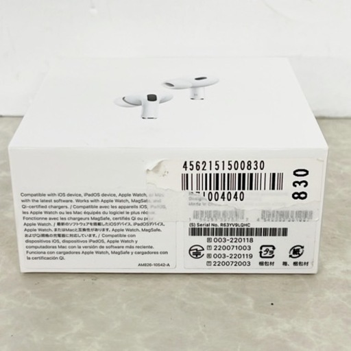 【美品】Apple AirPods Pro MQD83J/A (第2世代)