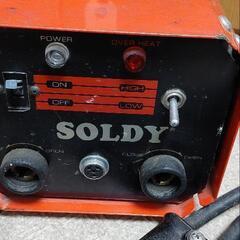 ソルディー　イナバ電工　電気ロウ付け機　水道工事　空調工事等