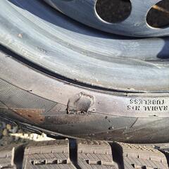 バリ溝ピレリICE ASIMMETRICO185/65R15 4本 ホイール付