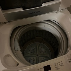 洗濯機さしあげます