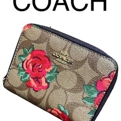 COACH コーチ コンパクト 二つ折り 財布