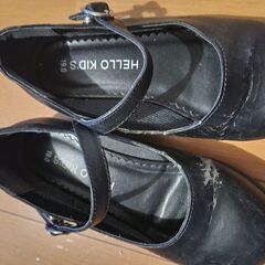 19センチフォーマル靴(傷あり)