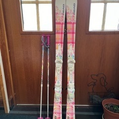 女の子様子　スキー　セット
