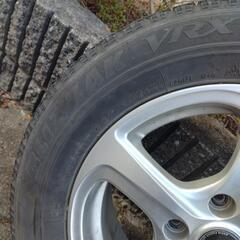 スタッドレスアルミ　４本　１５インチpcd1１４，３　 5穴　