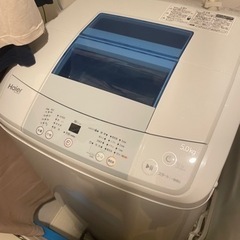 【確定】12/27 引取りに来てくれる方限定 haier 洗濯機...