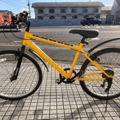 【マウンテンバイク】ハマー製　26インチ　6段変速　泥除け付　リヤタイヤ、チェーン、サドル、グリップ新品❗️若林自転車　浜大津店　SALE中❗️