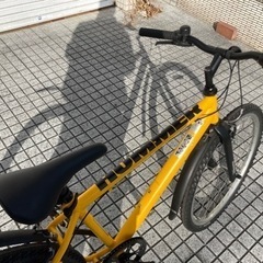 【マウンテンバイク】ハマー製　26インチ　6段変速　泥除け付　リヤタイヤ、チェーン、サドル、グリップ新品❗️若林自転車　浜大津店　SALE中❗️