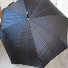 DAKS　ダックス　レディース雨傘　光沢のあるブラック