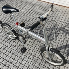 折りたたみ自転車】ブリヂストン製 美品❗️超軽量❗️16インチ 変速