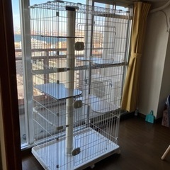 「取引決定」猫ケージ新品未使用 自宅に取りに来てくださる方