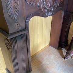 ドレッサー・鏡台・骨董品・木彫り