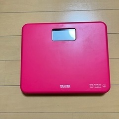タニタ　体重計　ピンク