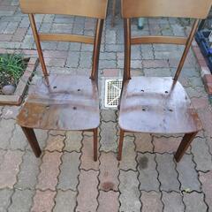 DIYで作成したDK用だった椅子2台