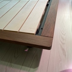 美品】無印良品 セミダブル ベッドフレーム