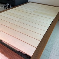 美品】無印良品 セミダブル ベッドフレーム