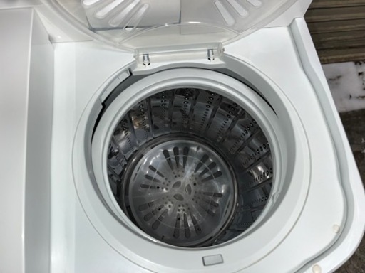 2020年製 AQUA  2槽式 電気 洗濯機 AQW-N50 ホワイト  5.0Kg 中古美品 稼働確認済 ③