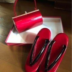 成人式 正絹友禅振袖&袋帯、バック、草履