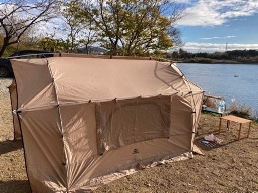 GOGlamping ゴーグランピング　カヌー　トンネルテント