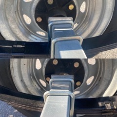 予備検査取立て渡し 高年式 ソレックス2艇積みトレーラー メーカー特注 