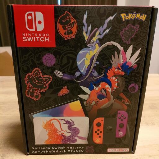 新品未使用　NintendoSwitch　ポケモンスカーレットバイオレットエディション