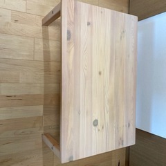木製、折りたたみテーブル