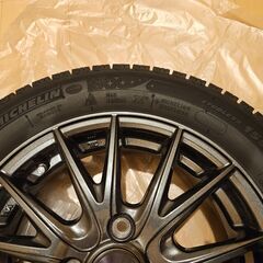 【美品】スタッドレスタイヤ  155/65/R14 アルミホイール付き 4本 