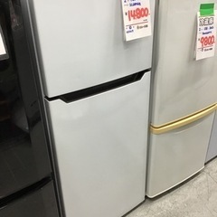 ●販売終了●Hisense    2ドア冷蔵庫　2019年製　120L    中古品 ○販売終了○冷蔵庫 2ドア 120L 2019年製 Hisense 中古品