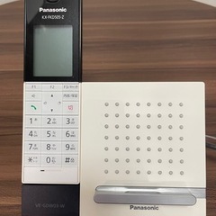 【取引中】Panasonic　コードレス電話機　パナソニック